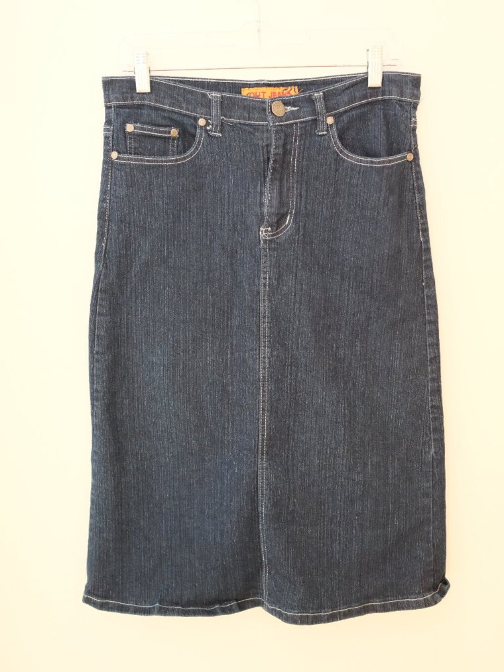 Vintage OutJeans Denim Midi Skirt